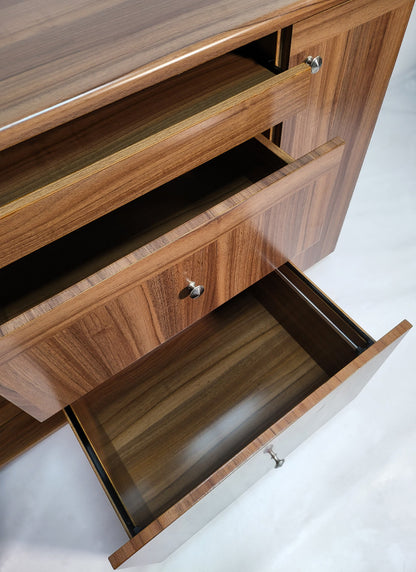 Light Oak Desk High Side Return - 1200mm