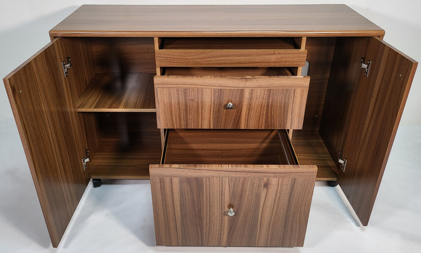 Light Oak Desk High Side Return - 1200mm