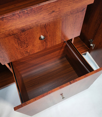 Medium Oak Desk High Side Return - 1200mm