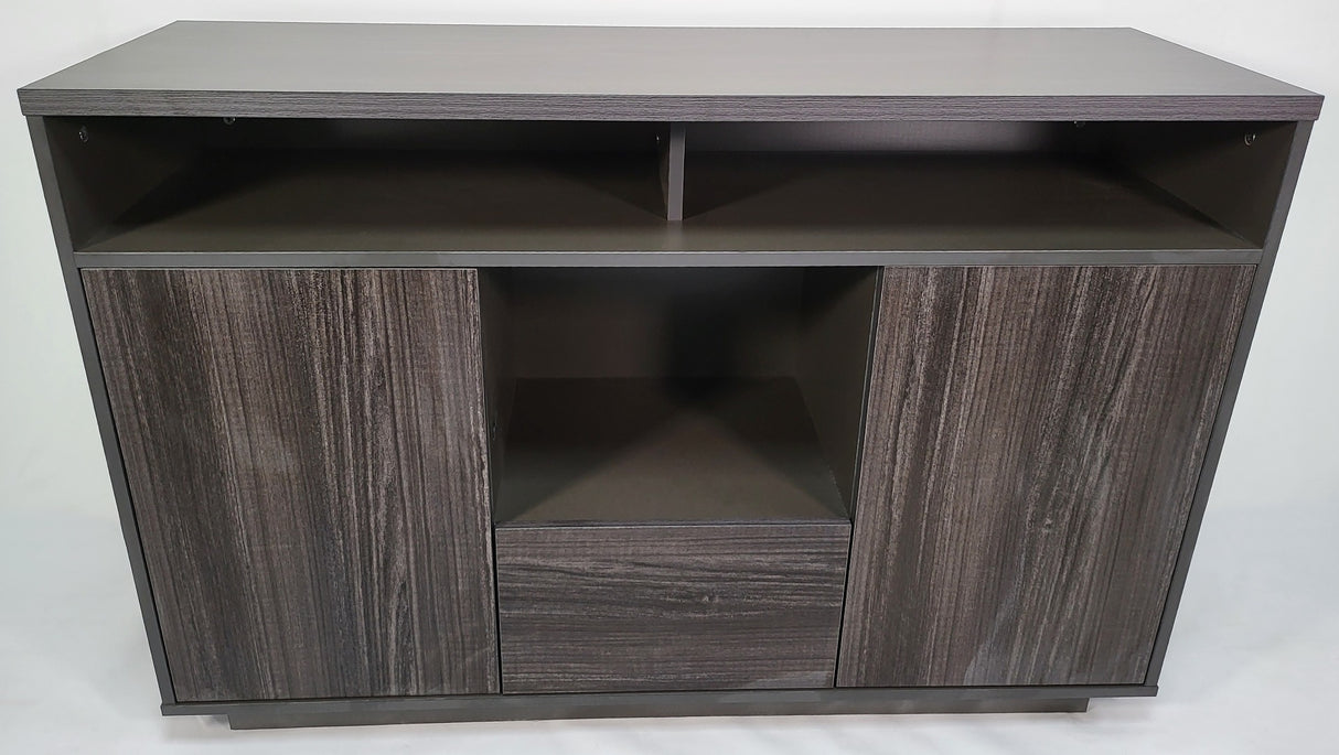 Modern Grey Oak 1200mm Wide Cupboard - LX-S0212