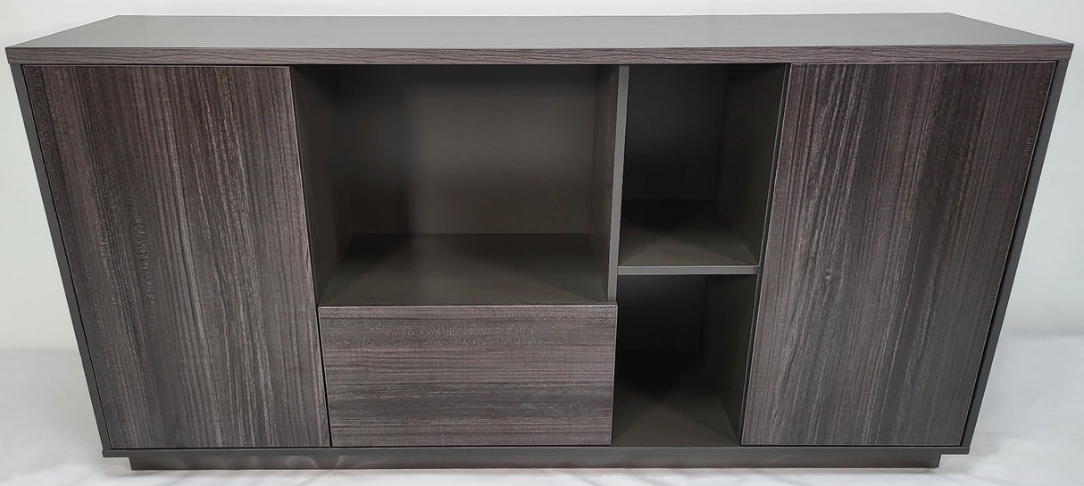 Modern Grey Oak 1600mm Wide Cupboard - LX-S0216