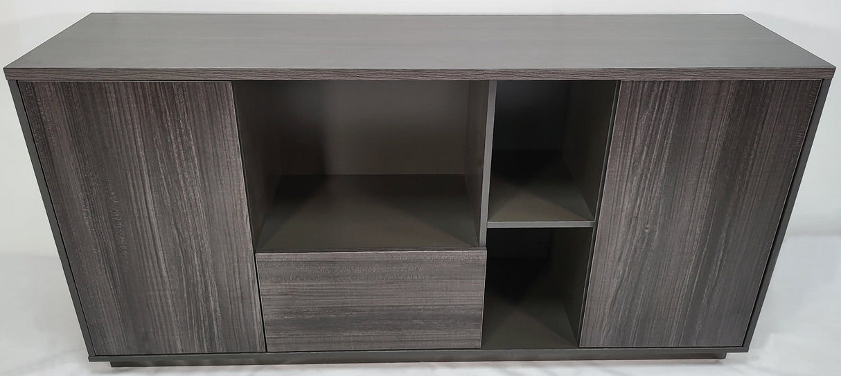 Modern Grey Oak 1600mm Wide Cupboard - LX-S0216