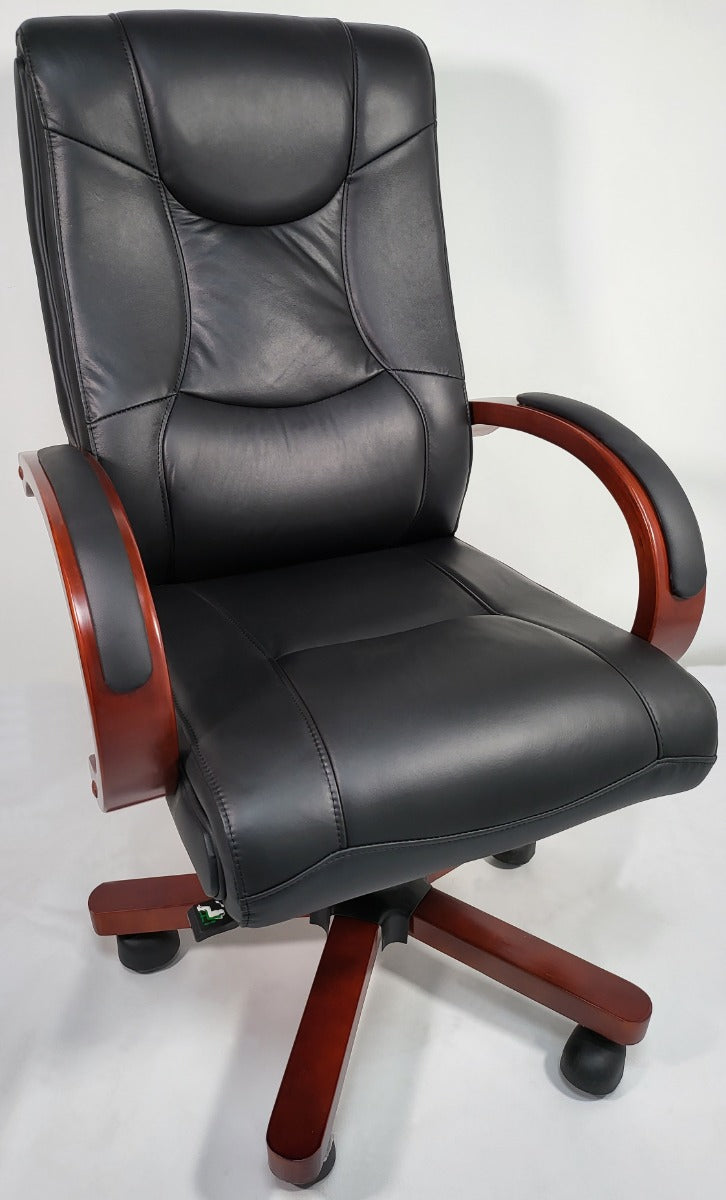 Mahogany shop office chair