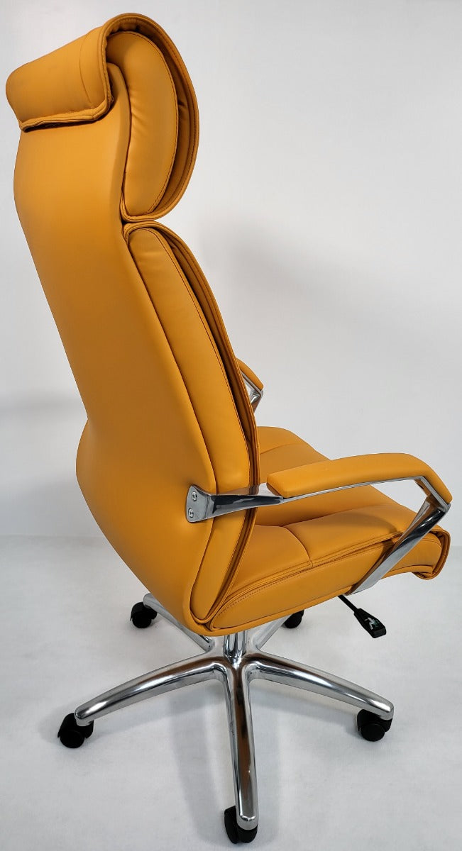Golden Beige High Back Executive Office Chair - 6004A