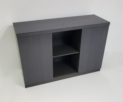 Modern 1200mm Wide Grey Oak Executive Office Cupboard - WKO-S0312