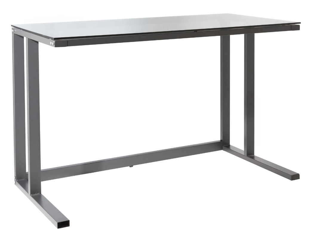 Air Smoked Glass Home Office Desk