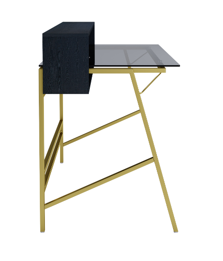 Gold black desk deals