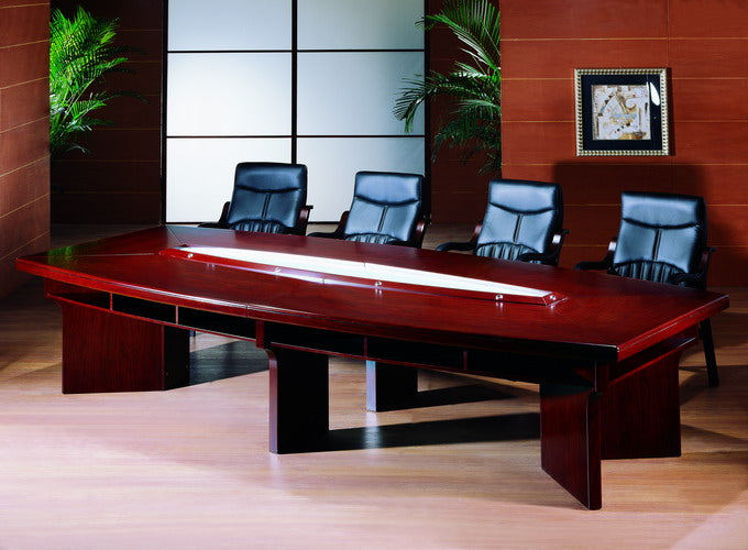 Luxury Mahogany Executive Boardroom Table - 503-2800mm