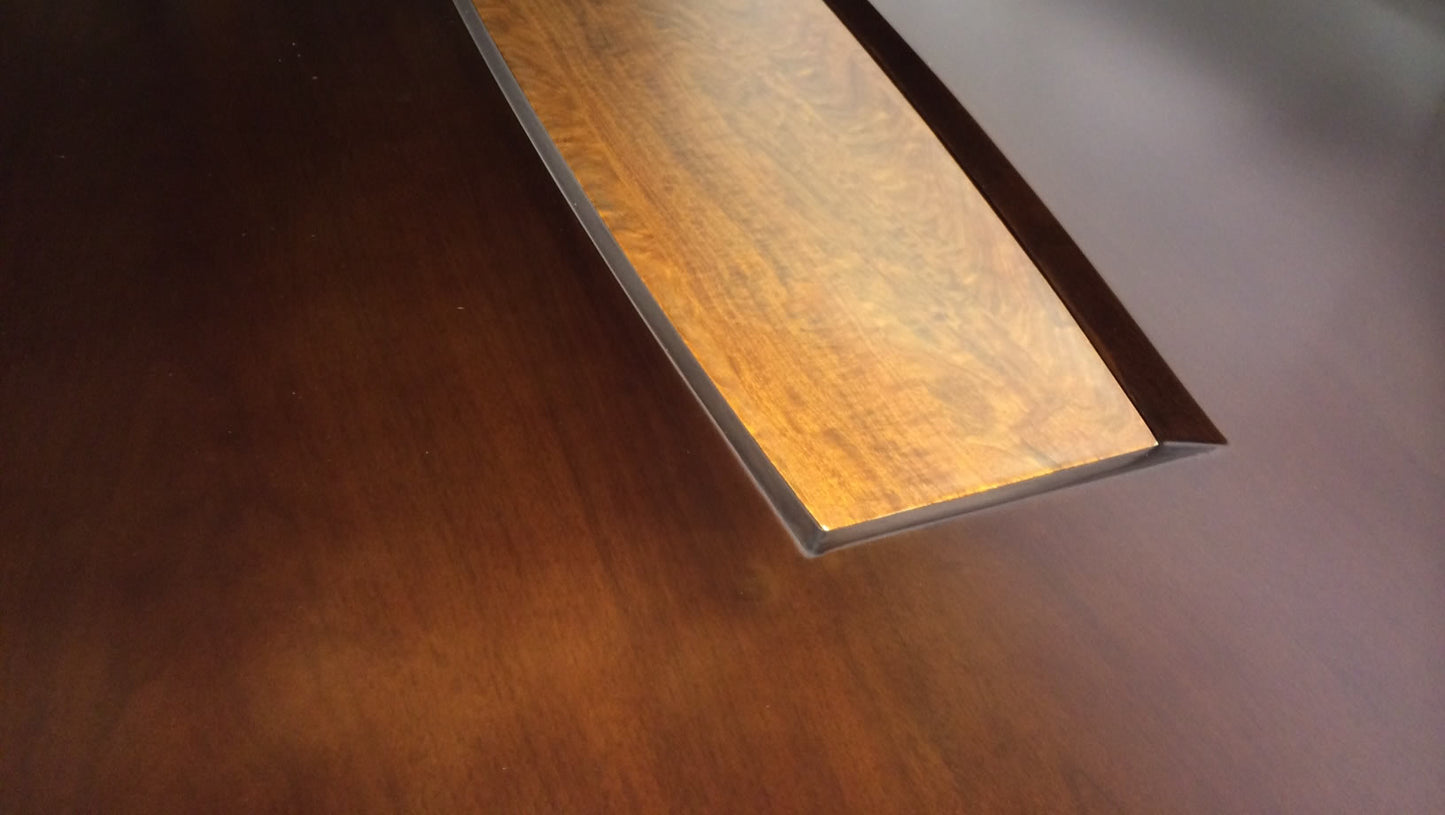 Traditional Real Wood Veneer Executive Boardroom Meeting Table - 2000mm to 2800mm - UT9124