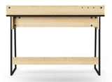 Salisbury Oak & Black Home Office Desk