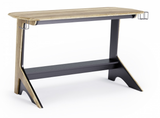 Jersey Black & Oak Home Office Desk