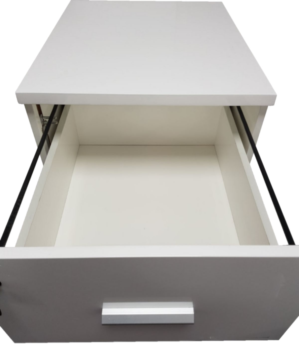 White Gloss Four Drawer Filing Cabinet - AB84-4DR