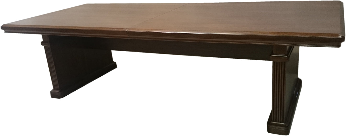 Luxury Meeting Table In Real Walnut Veneer Finish - 2200mm to 2800mm Available - KT2128