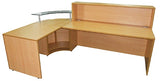 Reception Desk Counter - Beech