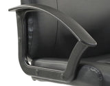 Bella Black Leather Office Chair