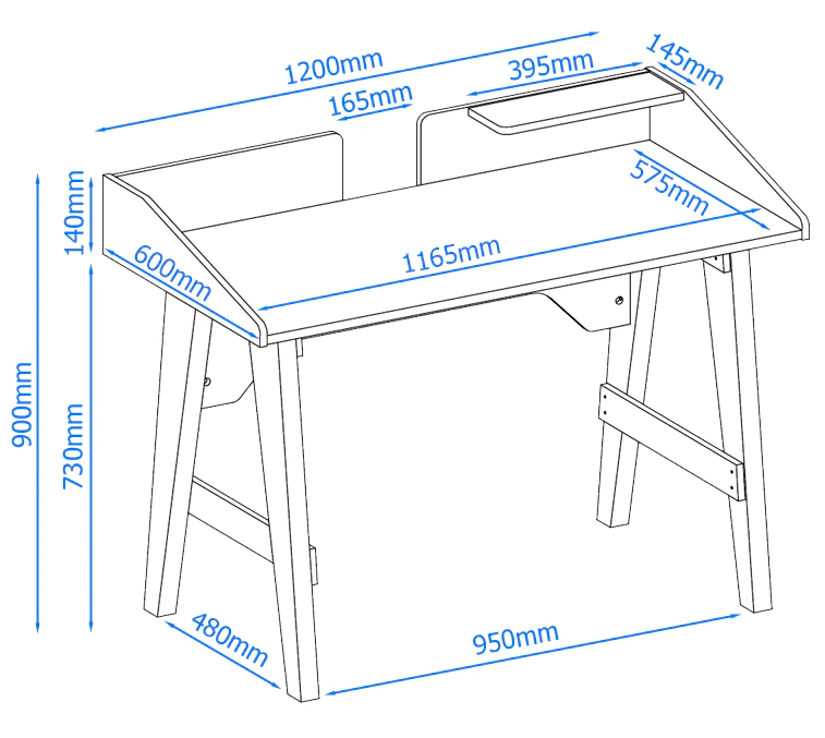 Faux marble office desk deals
