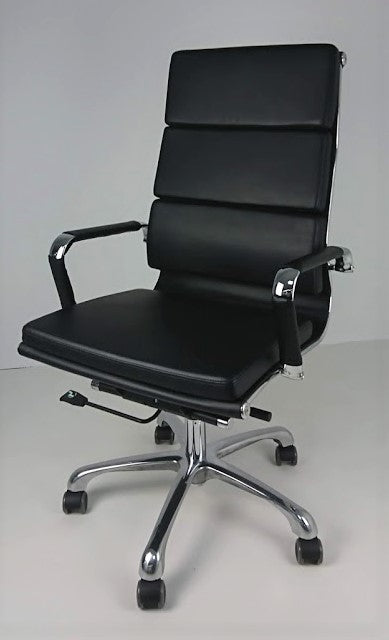 Soft Pad Style High Back Executive Office Chair Black - HB-A13SP-B