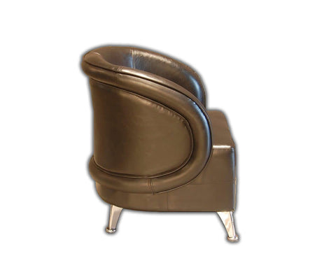 HB-032 Black Tub Reception Chair