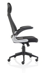 Saturn Black Mesh Operator Office Chair