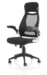 Saturn Black Mesh Operator Office Chair