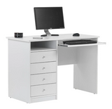 Marymount White Student Home Office Desk