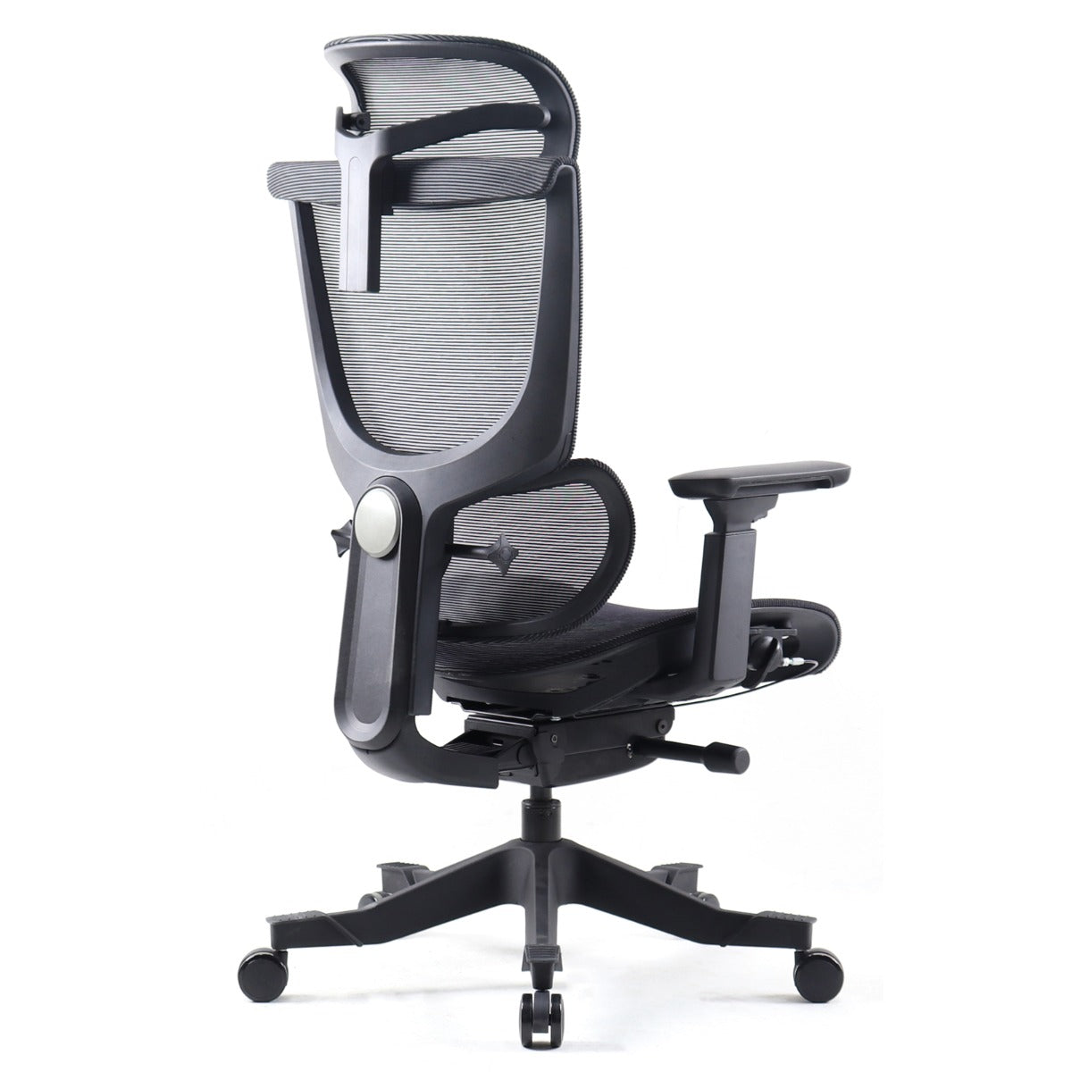 Elise TripleP Black Mesh Operator Office Chair