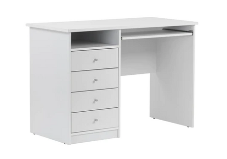 Marymount White Student Home Office Desk