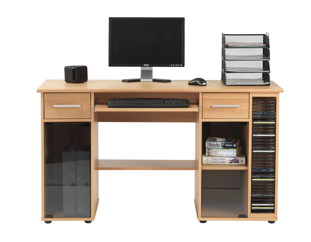 San Jose Beech Effect Home Office Desk