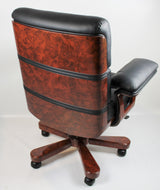 Executive Chair Genuine Leather Black DES-B020-BLK