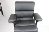 Executive Chair Genuine Leather Black DES-B020-BLK