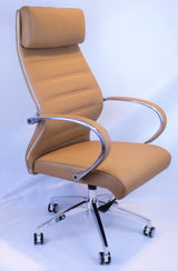 Modern Executive Office Chair in Beige - DH-102