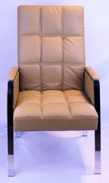 Beige Leather Stylish Visitors Chair - ZV-B310