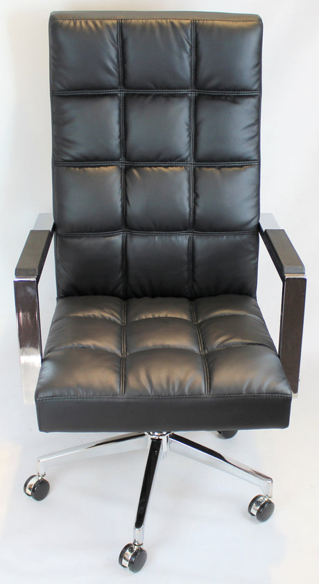 Executive Black Leather Office Chair - ZM-A310