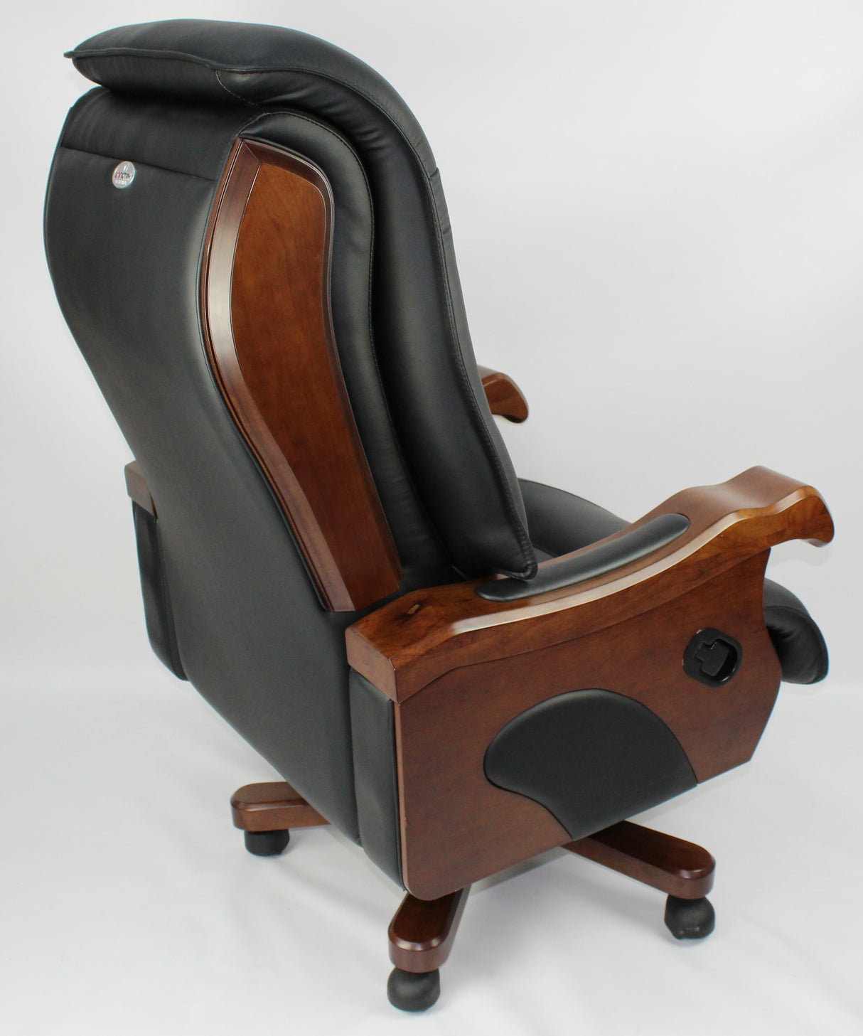 Luxury Genuine Black Leather Executive Chair EDE-CHA-FD5A1