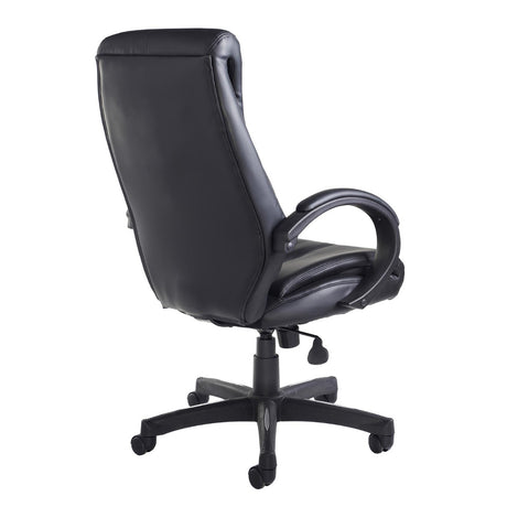 Nantes High Back Black Faux Leather Office Chair