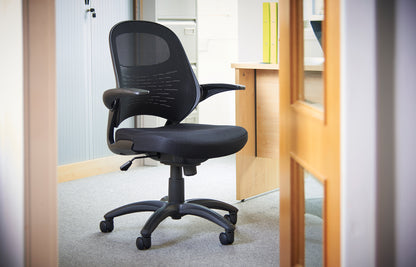 Orion Black Mesh Operators Office Chair
