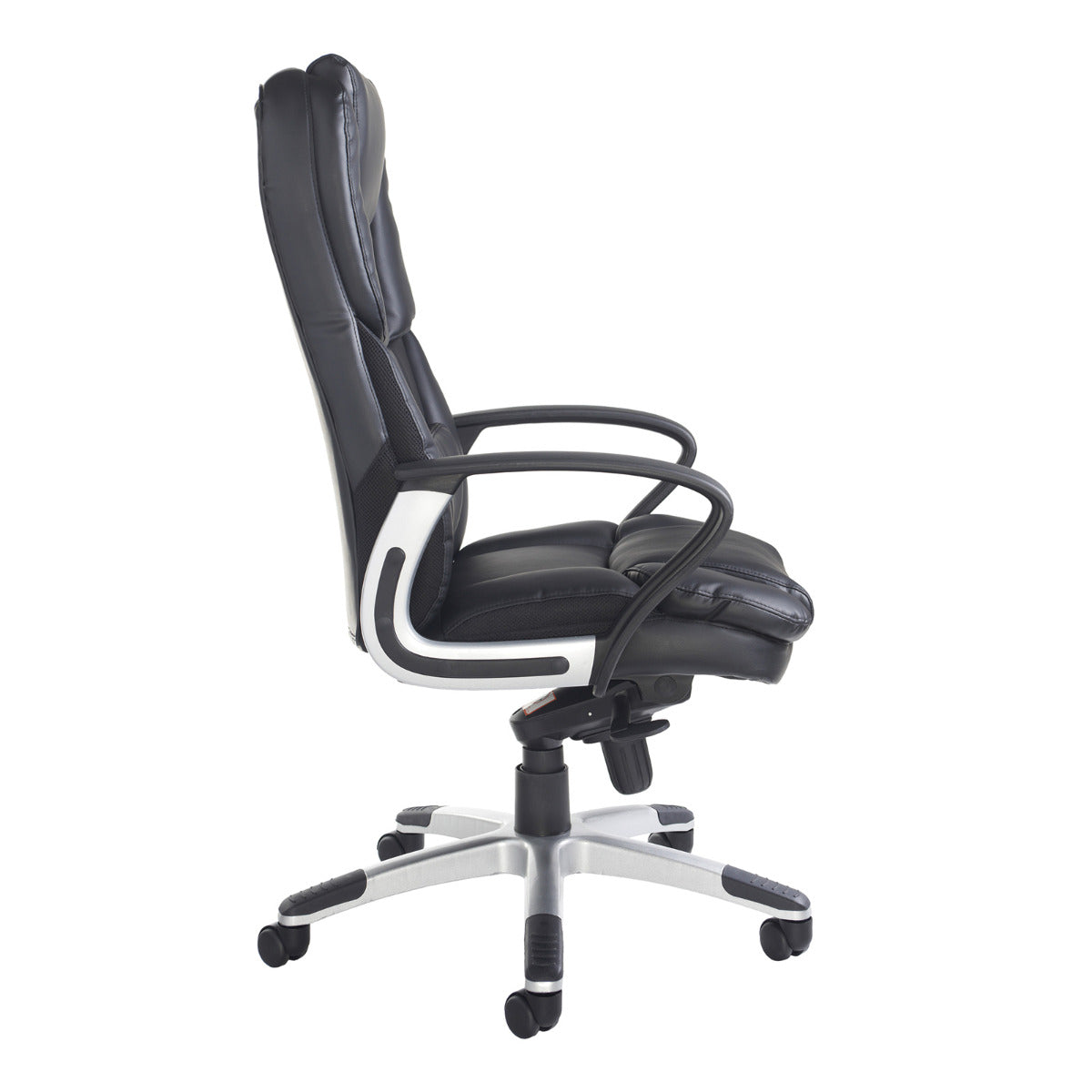 Palermo High Back Black Faux Leather Faced Office Chair Order