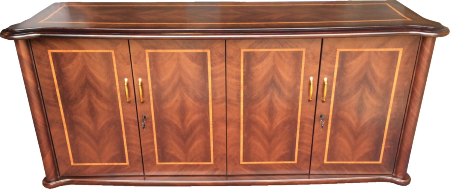 Orange credenza deals