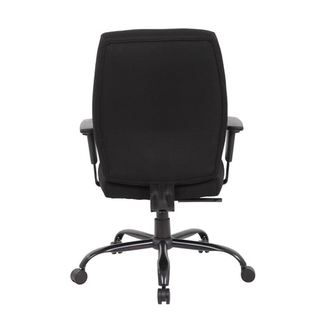 Porter Heavy Duty Black Fabric Operator Office Chair - Up to 27 Stone