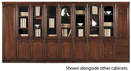 Real Wood Veneer Office Storage Bookcase - GRA-UM162