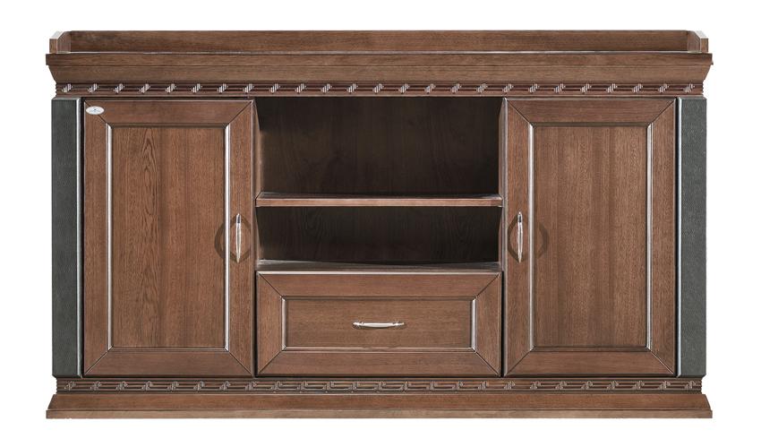 Real Wood Veneer Traditional Executive Office Storage Cupboard - 1500mm - K8B150 Near Me