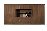 Large Luxury Executive Bookcase with Open Shelving - BKC-KM5B44