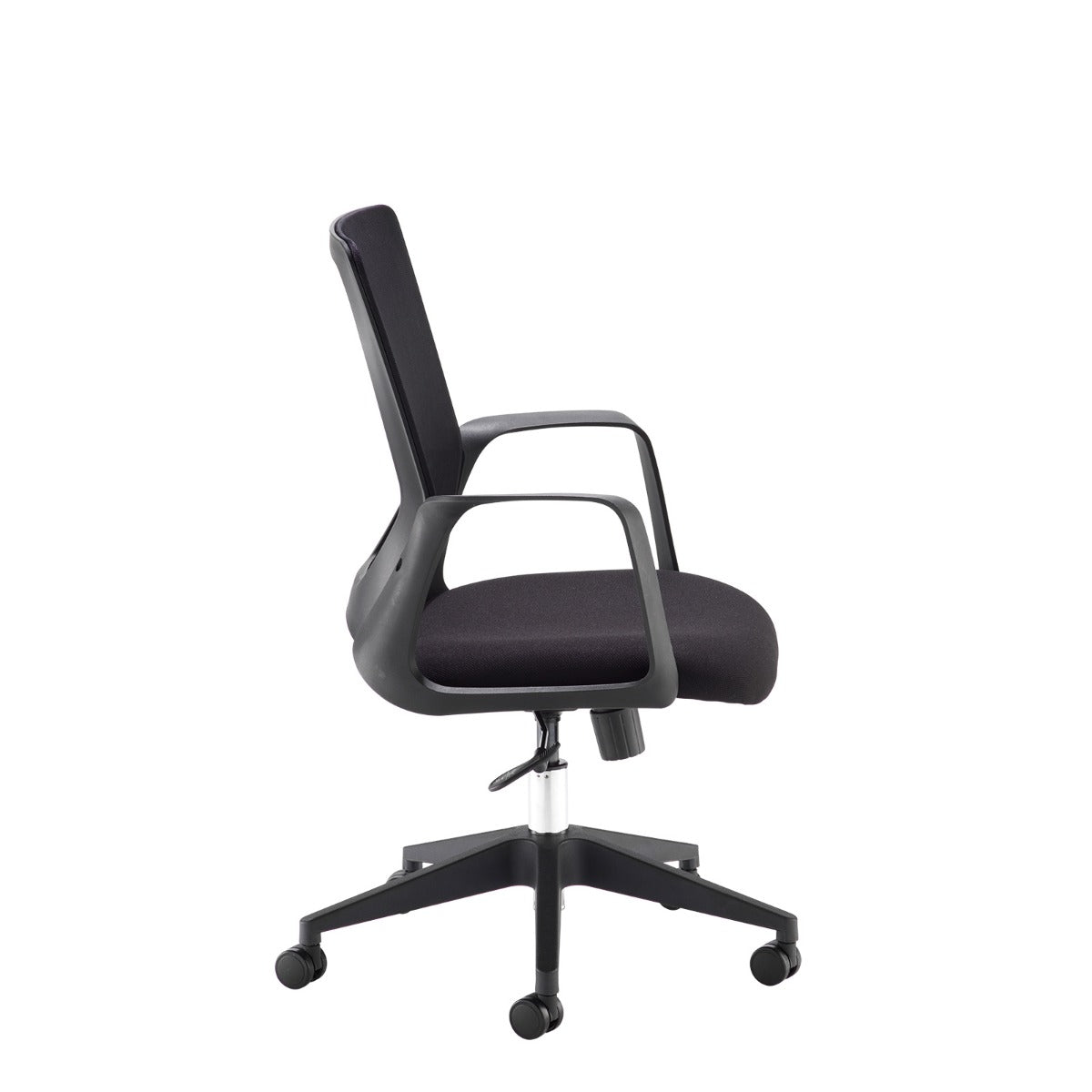 Toto Black Mesh Back and Fabric Seat Operators Office Chair