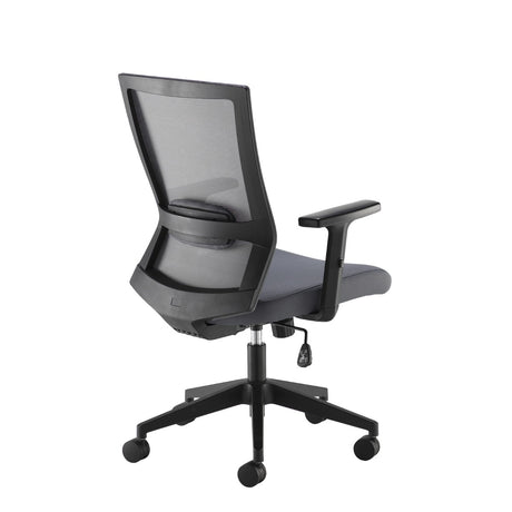 Travis Grey Mesh Back and Fabric Seat Operators Office Chair