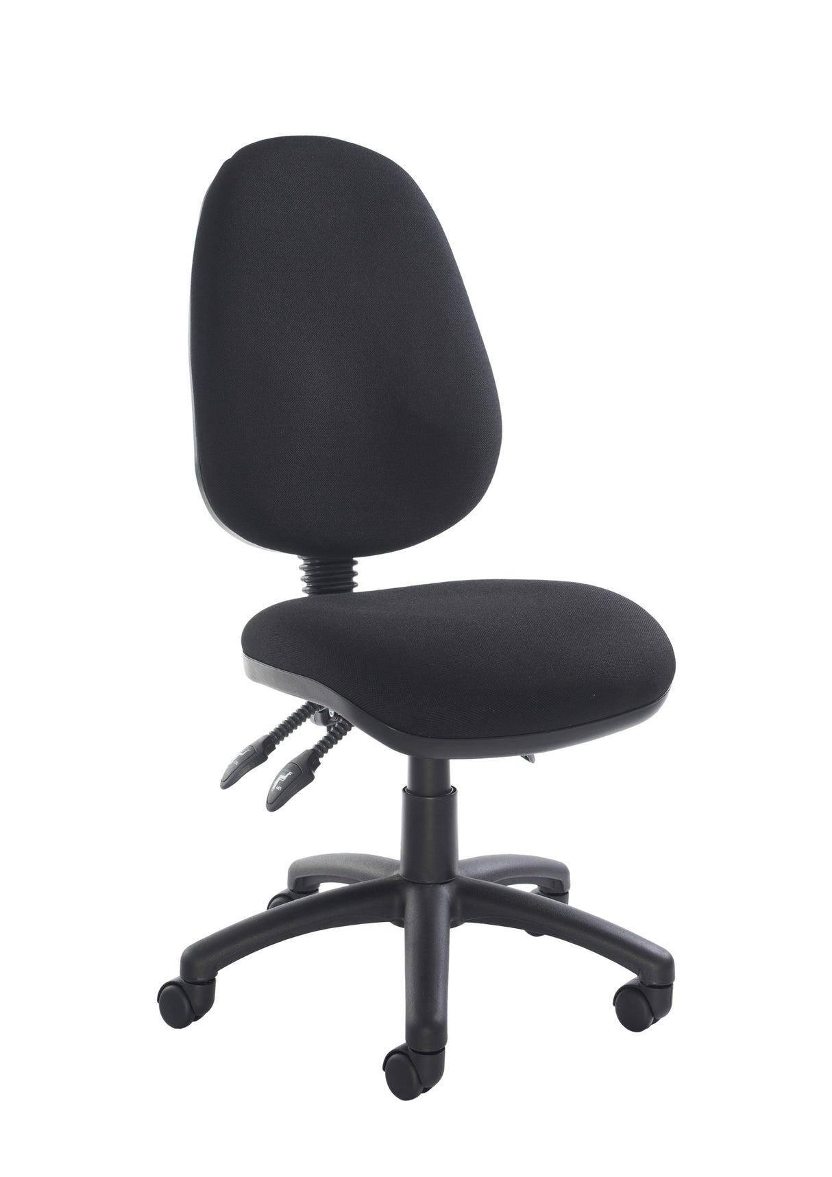 Vantage 200 Fabric Operator Chair - V200-Black-No Arms